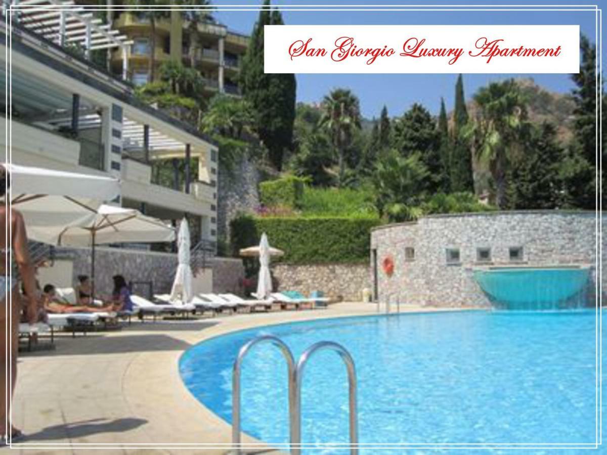 San Giorgio Luxury Taormina-panoramic Pool & Parking Space